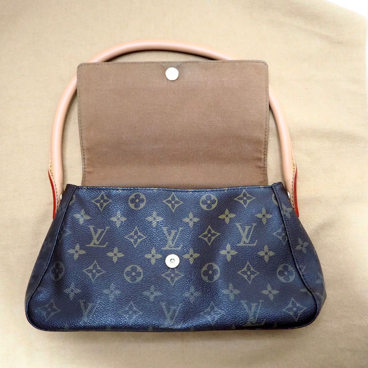 【人気】ルイ ヴィトン ミニルーピング ハンドバッグ モノグラム バッグ LOUIS VUITTON ルーピング