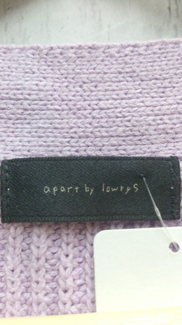 apart by lowrys Lowrys Farm кардиган длинный рукав low gauge вязаный пастель цвет F размер лиловый женский 1305000002252
