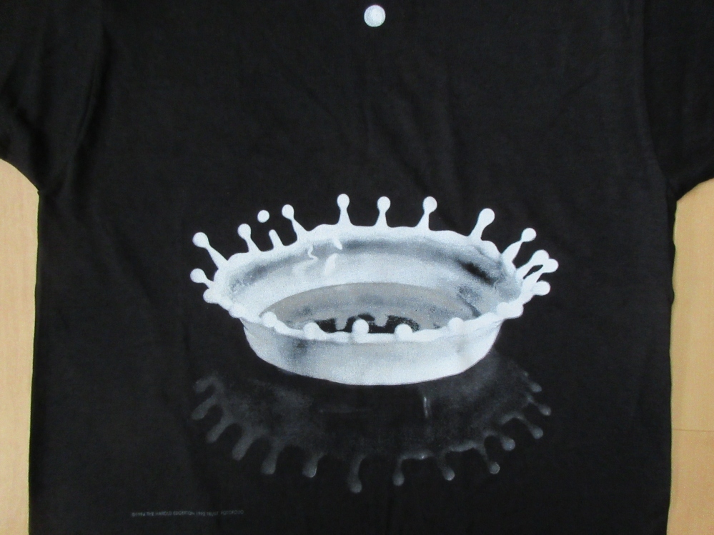 殿堂 M Tシャツ ミルククラウン FOTOFOLIO エジャートン ハロルド USA