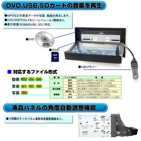 車載DVD播放機12連續CD換碟機錄音功能CD USB SD視頻音樂文件播放外部輸入/輸出是藍牙內置音樂播放收音機[D28] <Br> 車載 DVDプレーヤー 12連装CDチャンジャ録音機能 CD USB SD動画音楽ファイル再生 外部入出力あり ブルートゥース内蔵 音楽再生 ラジオ[D28]