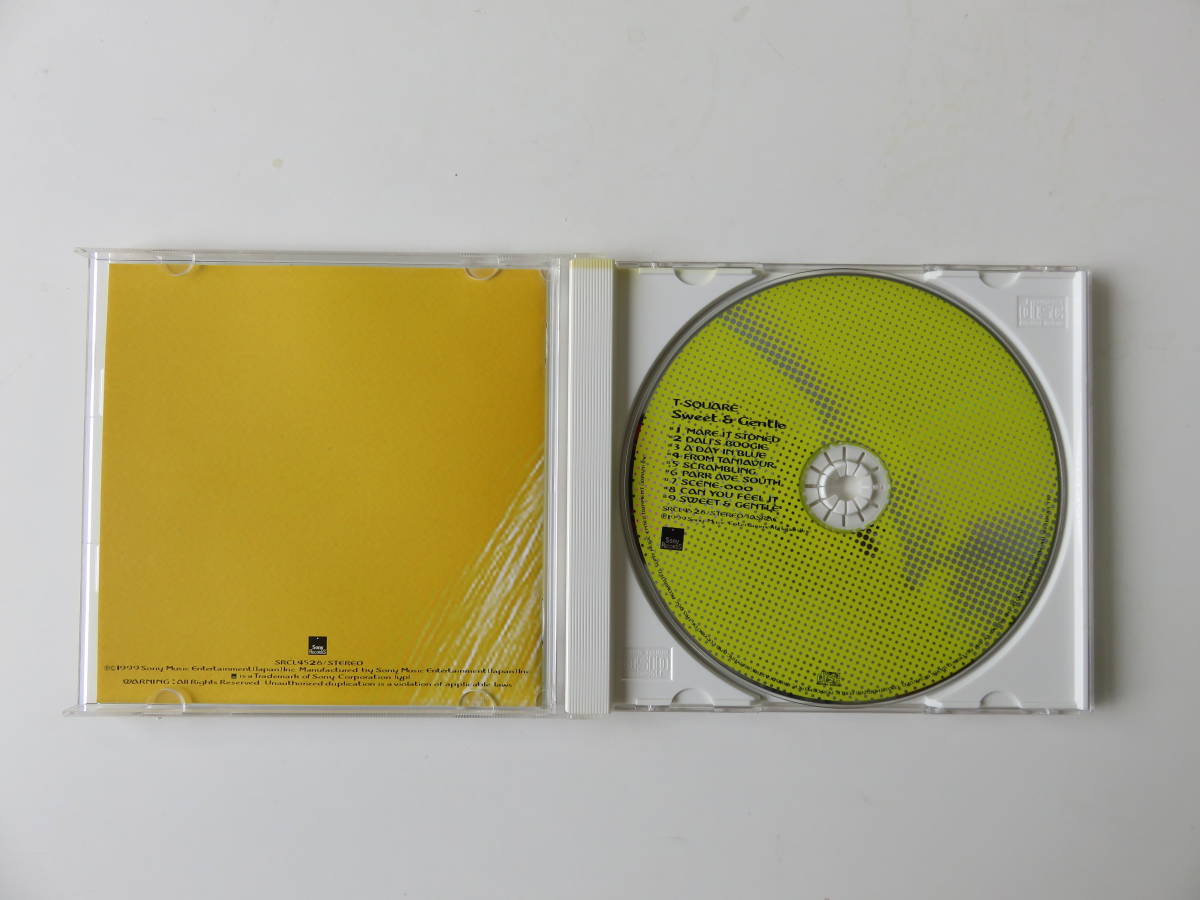 【中古】T-Square Sweet & Gentle T-スクエア スウィートアンド ジェントル CD_画像3