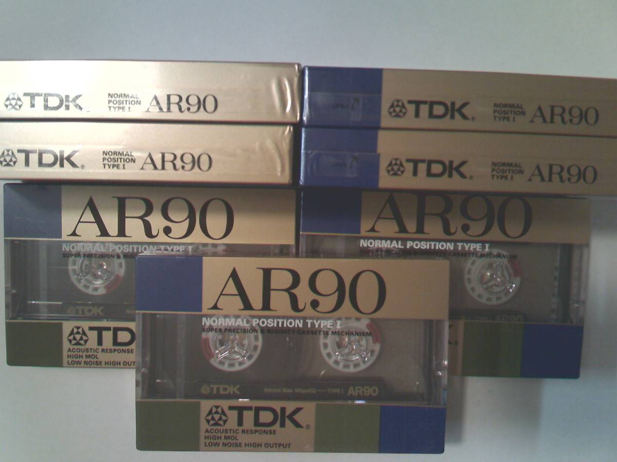 ☆未開封☆TDK カセットテープ AR-90G ノーマルポジション TYPE I 7個
