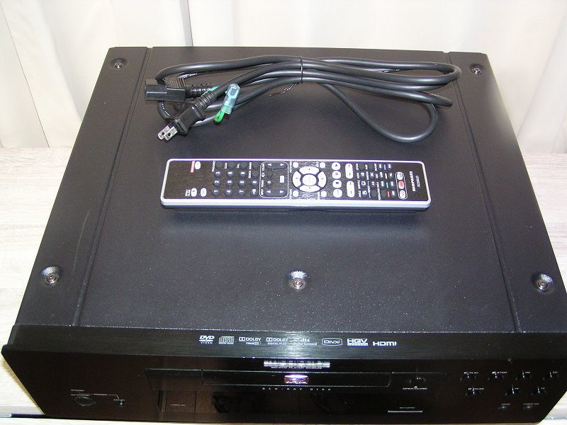 ★高音質・高画質！MARANZ マランツ BD8002 ブルーレイプレーヤー　S端子映像出力・HDMI・ 7.1chアナログ出力　中古品_画像2