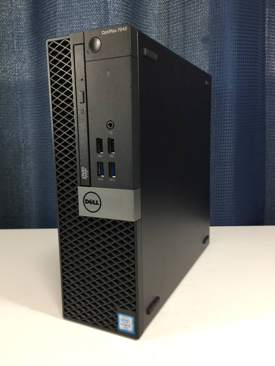 保証付き】Dell Optiplex 7040・Intel Core i5-6世代・16Gメモリ・500GB HDD・DVDドライブ・Win11  Pro・通常起動品