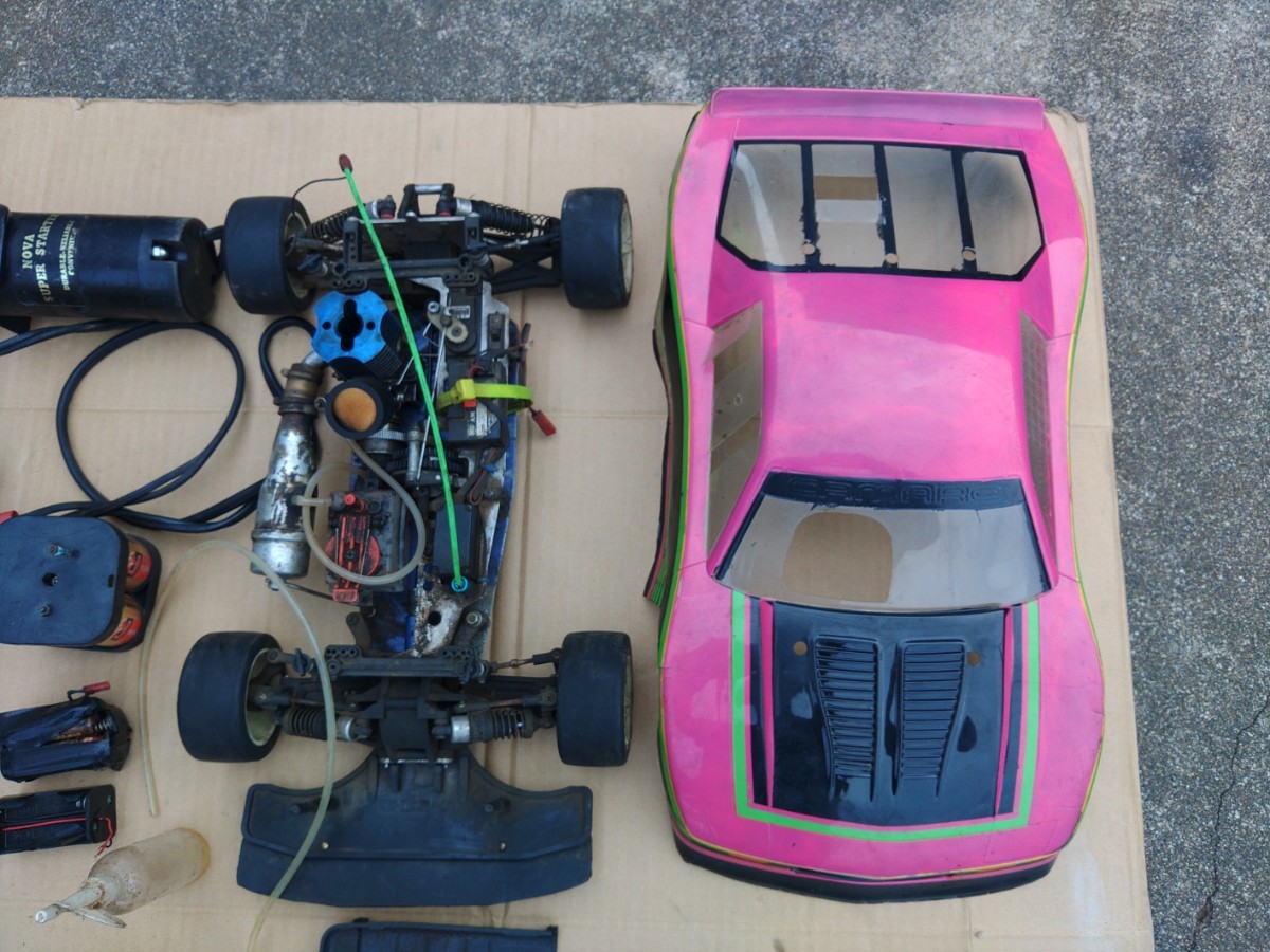 京商 KYOSHO エンジンカー エンジンラジコンジャンク カマロ | www