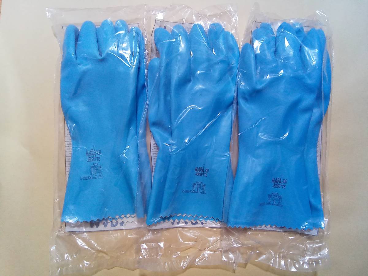 * sending 230 jpy thick gloves (M) 3 sack thick enduring medicines gloves thick rubber gloves Jersette 300