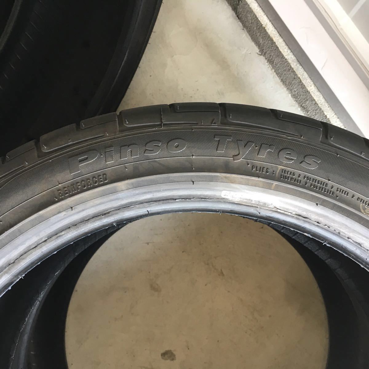 Pinso輪胎225 / 45ZR18超美貨近乎新貨4件 <Br> Pinso Tyres 225/45ZR18 超美品 ほぼ新品 4本