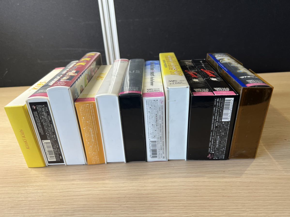 中古品 VHS KinKi Kids キンキキッズ ジャニーズ 10点セット 現状品 説明文必読_画像9