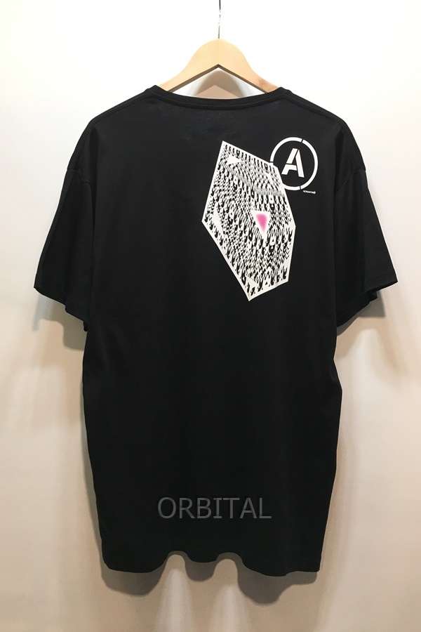 経堂) ACRONYM アクロニウム S24-PR S/S T-SHIRT ショートスリーブ グラフィック Tシャツ メンズ M ブラック_画像3