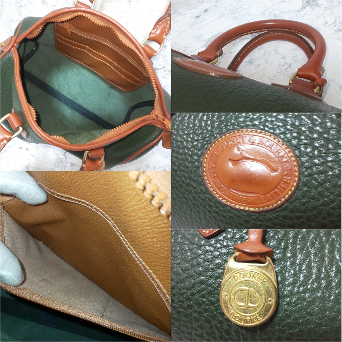 希少色】DOONEY&BOURKE ヴィンテージ 2wayミニボストンバッグ