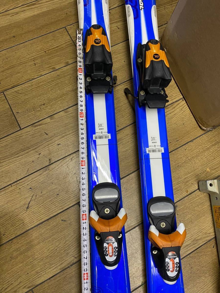 ○E8944 ROSSIGNOL Radical カービングスキー スキー板 130cm○_画像8