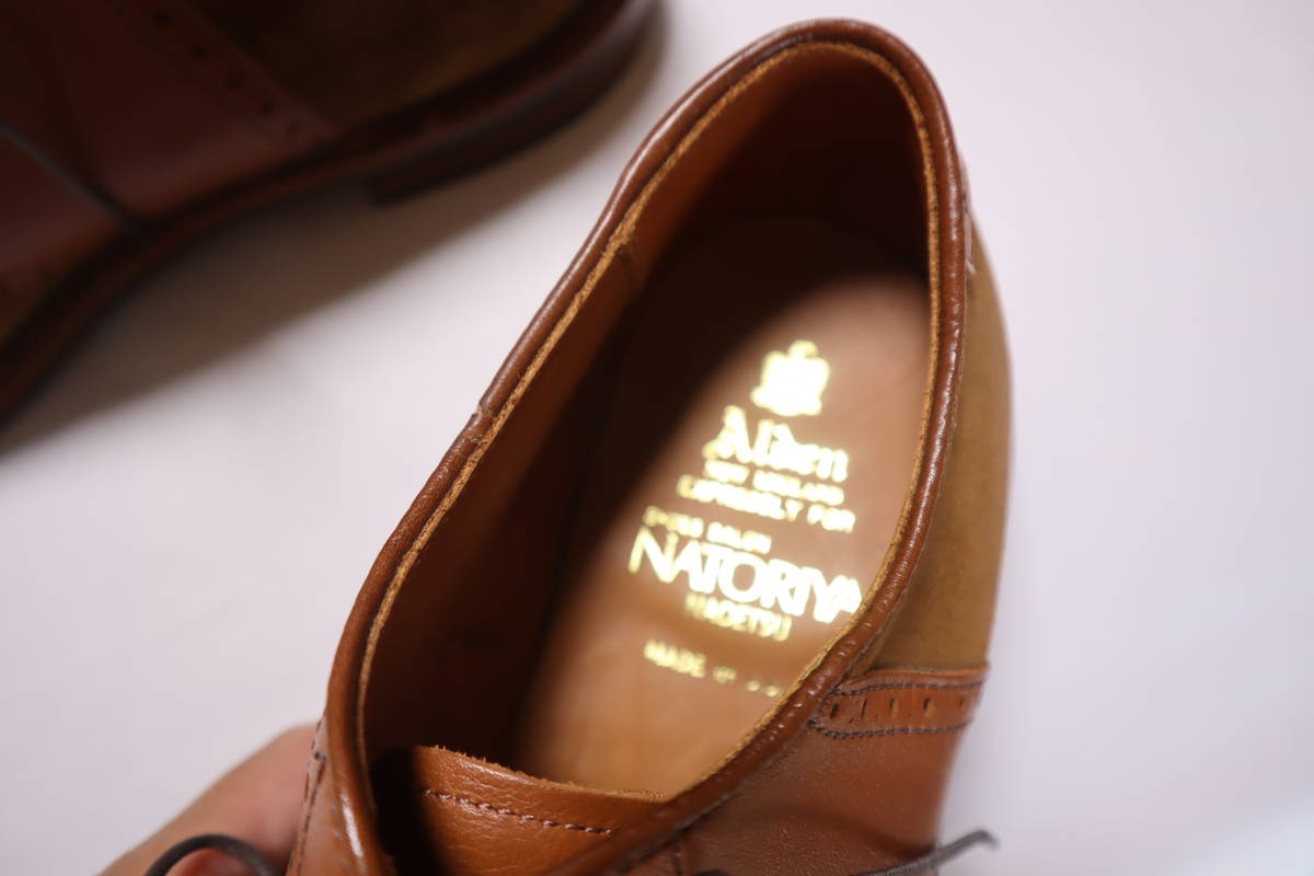 ★未使用品★ オールデン　Alden ★ N30017　NATORIYA別注 サドルシューズ ★size8.5D_画像2