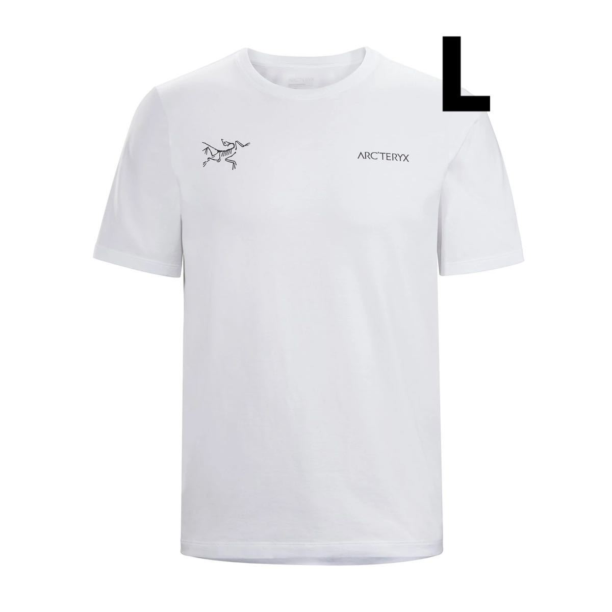アークテリクス　ARC'TERYX Split SS T-Shirt ホワイトL 半袖Tシャツ