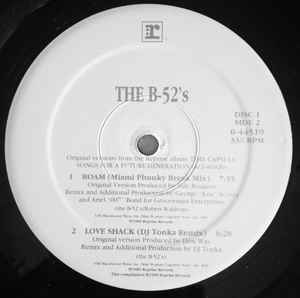 The B-52's Time Capsule - The Mixes 　　1998ハウス・プロデューサー達がリミックスした限定12インチ・ダブルパック・プレス盤！！_画像2