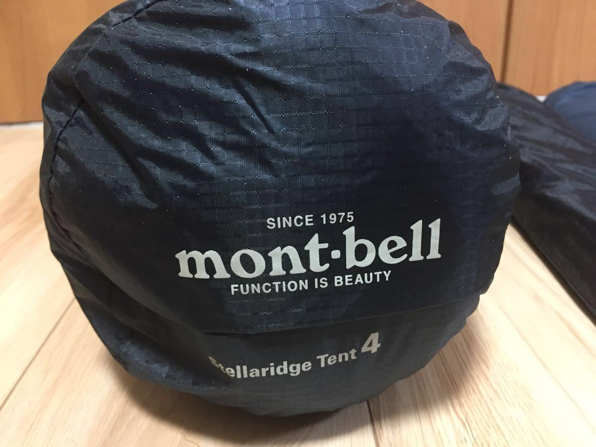 Montbell Stella Ridge Tent 4與Grand Seat 原文:モンベル ステラリッジ テント 4 グランドシート付き