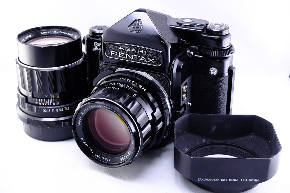 アサヒペンタックス 6x7 TTL ペンタックス 150mm 2.8レンズ-