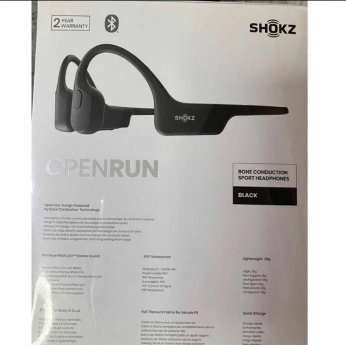 未開封 Shokz OpenRun Pro ブラック SKZ-EP-000007-