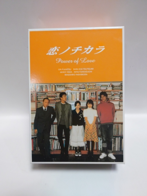 新品入荷 A-0417 中古品◇DVD 恋ノチカラ DVD-BOX 4枚組 三方背ケース