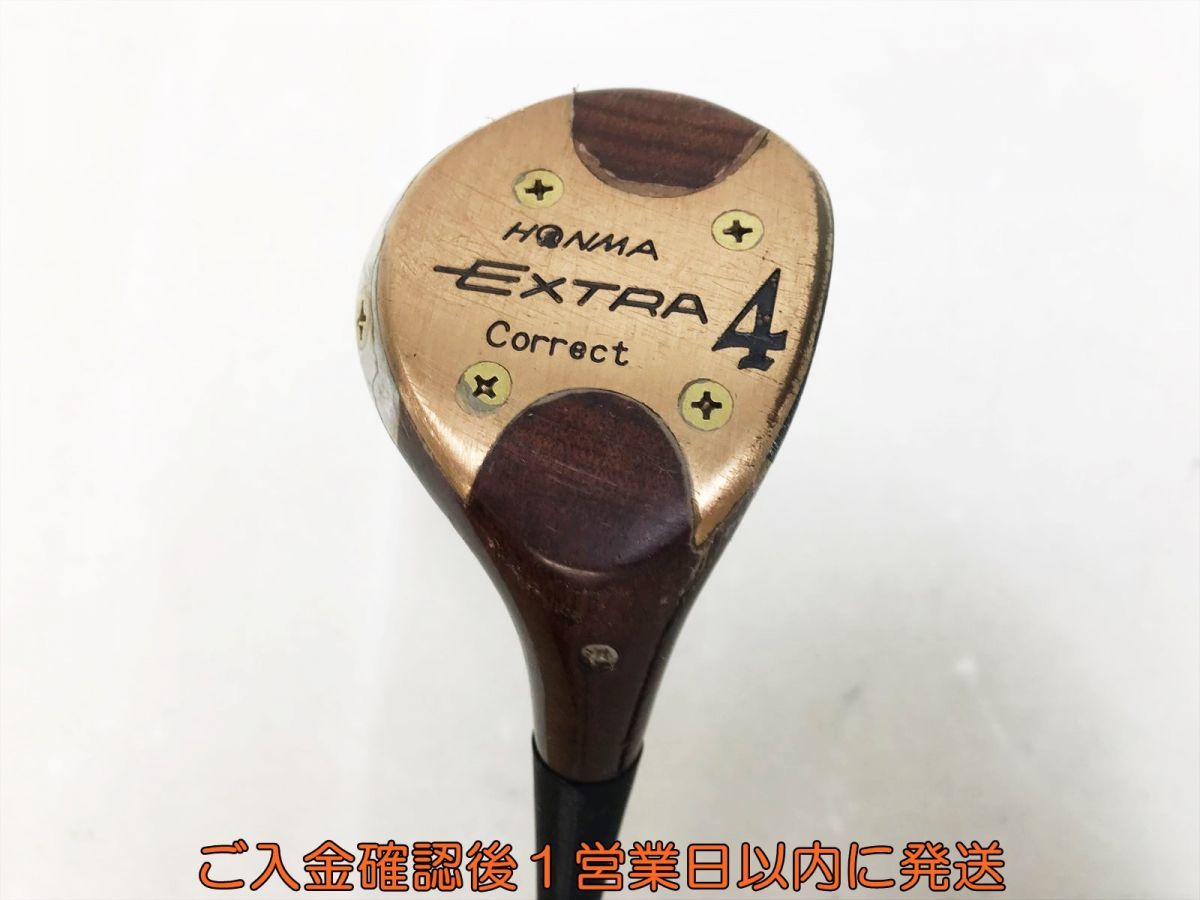 【1円】ゴルフ HONMA ホンマ EXTRA 4 Correct ウッド SUPER EXTRA CORRECT DG R400 T02-080kk/F7_画像1