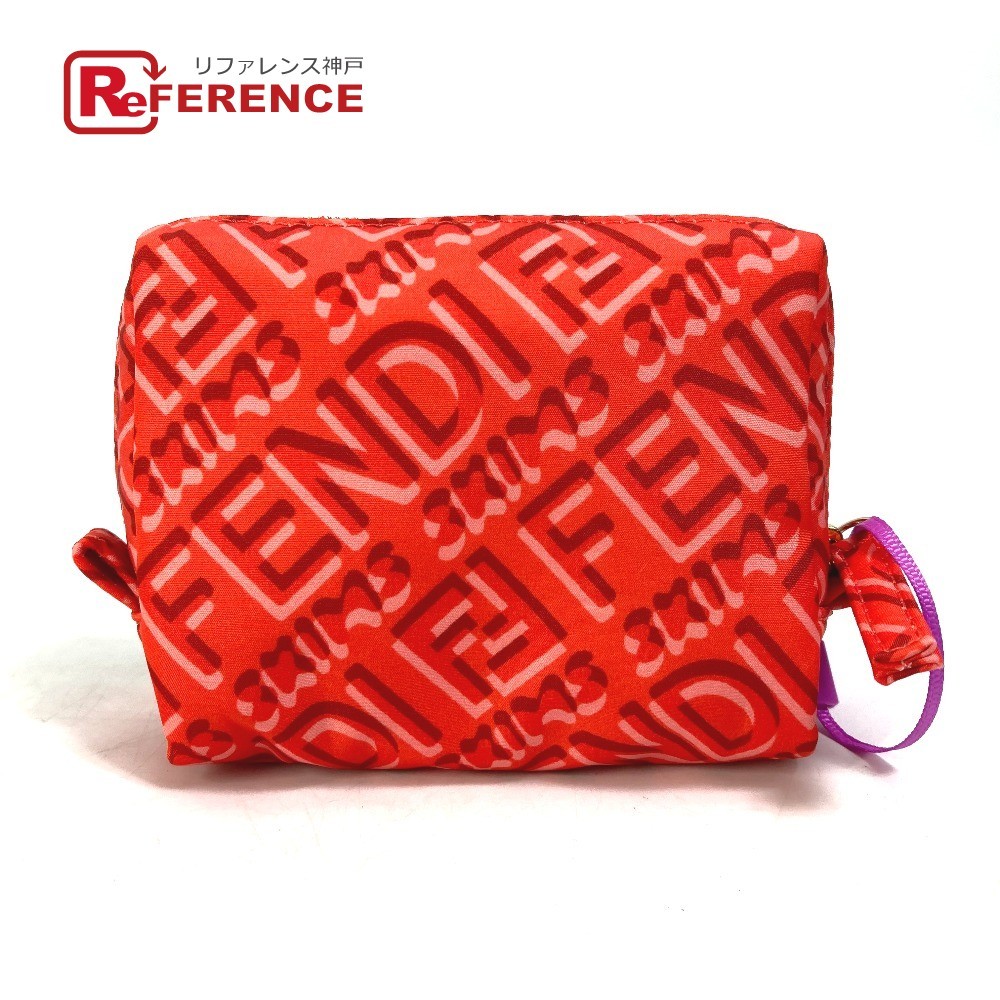 定番の冬ギフト FENDI フェンディ 8N0179 SKIMS スキムス SKIMSコラボ メイクポーチ 化粧ポーチ ポーチ ナイロン レッド レディース【中古】未使用 ポーチ 定番の冬ギフト FENDI フェンディ 8N0179 SKIMS スキムス SKIMSコラボ メイクポーチ 化粧ポーチ ポーチ ナイロン レッド レディース【中古】未使用 ポーチ