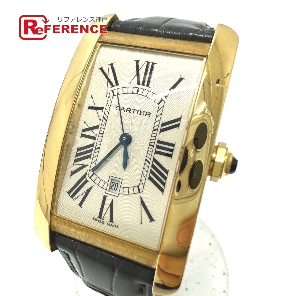 特価】 タンクアメリカン W2603156 カルティエ CARTIER LM メンズ