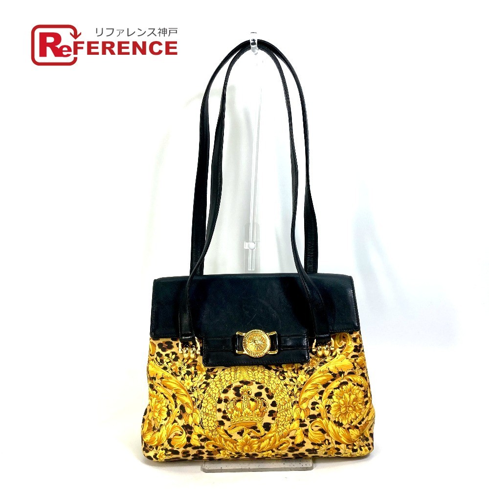 売れ筋がひ贈り物! ヒョウ 豹柄 ヴェルサーチ VERSACE ヴィンテージ