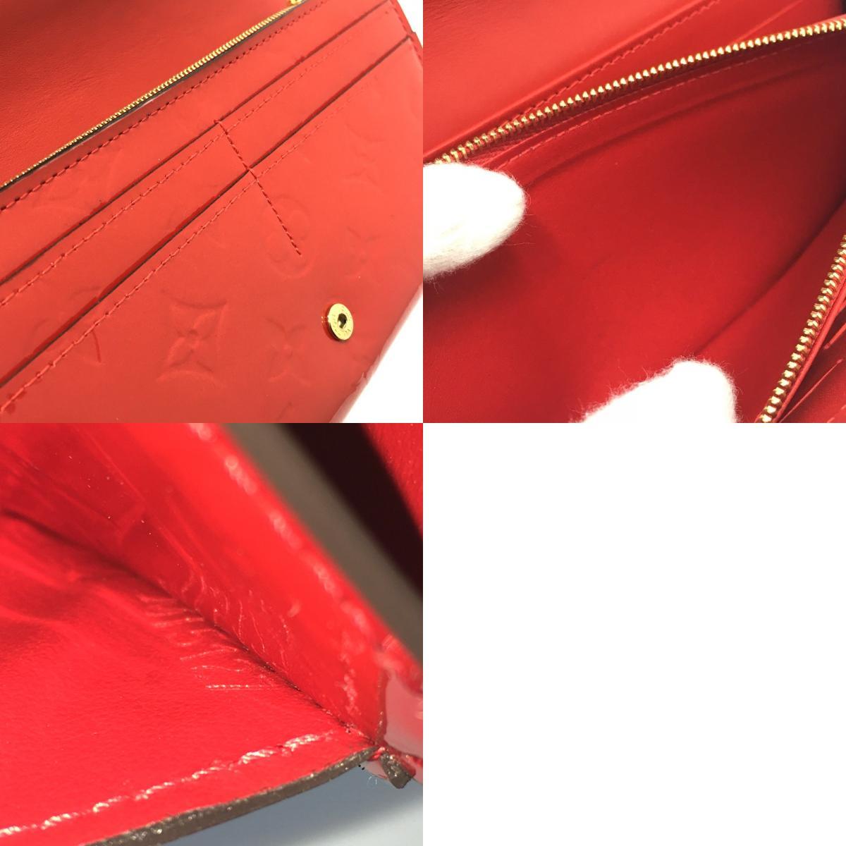 LOUIS VUITTON ルイヴィトン M90489 モノグラムヴェルニ ポルトフォイユ サラ 長財布 レディース スリーズ_画像10