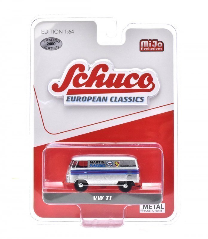 MiJo TOYS 特注 Schuco シュコー 1/64 Volkswagen フォルクスワーゲン VW T1 Martini