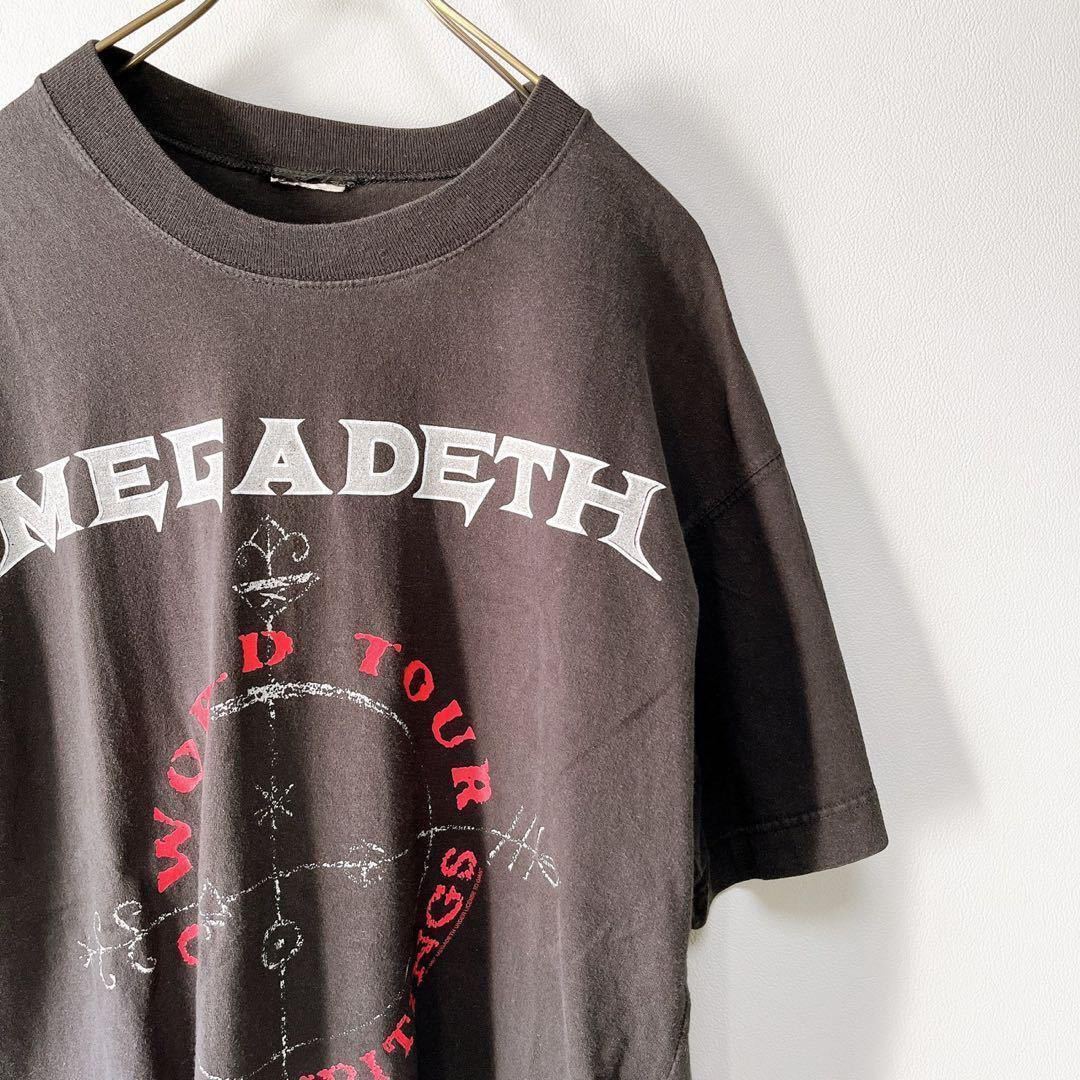 ☆買うなら激安ネット通販☆ magadeth メガデス バンドTシャツ 90s