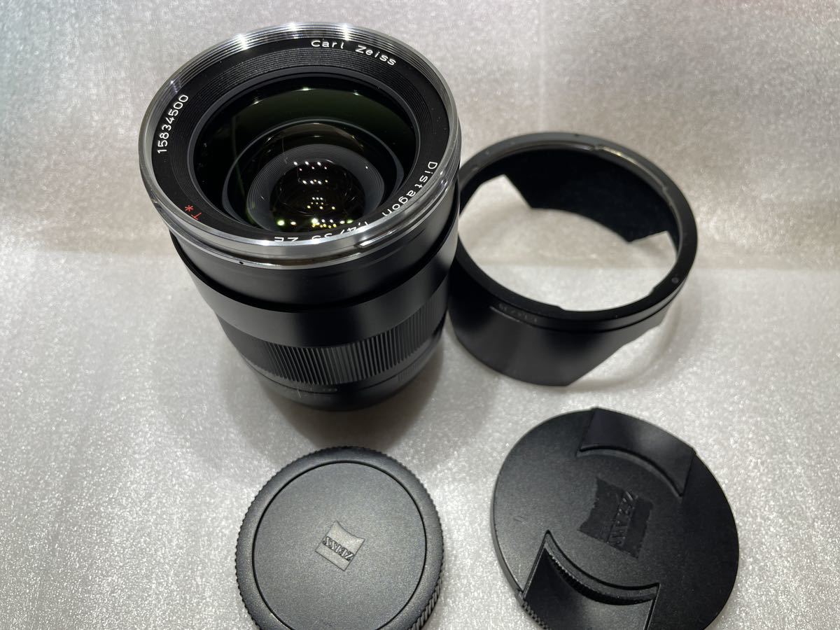 【美品】COSINA Carl Zeiss Distagon T 1.4/35 ZE Canon 35mm F1.4 キャノン コシナ カールツァイス