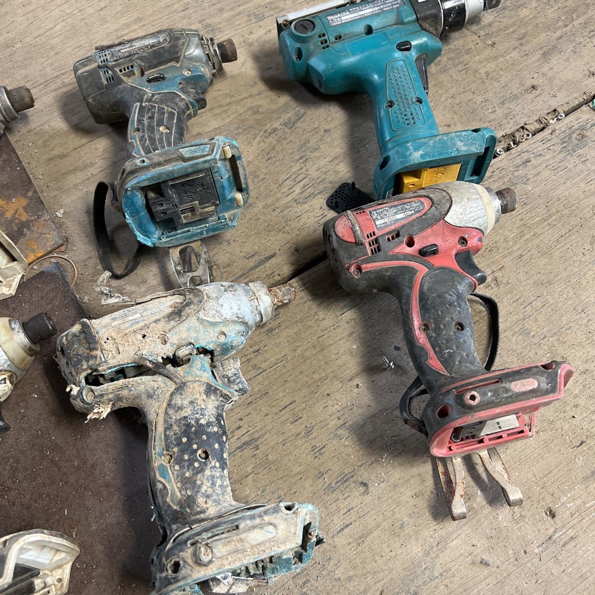 ジャンク品】中古品 makita マキタ 14.4V インパクトドライバ まとめて
