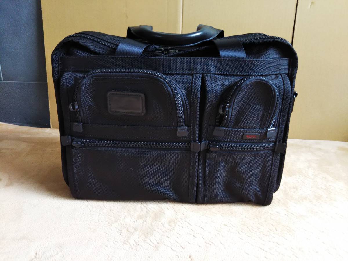 訳アリ美品】TUMI ALPHA 26141DH ビジネスバック本体(ブリーフケース