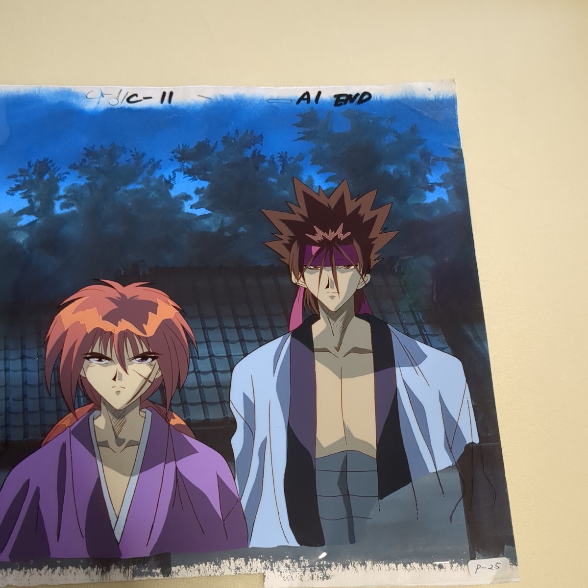  Rurouni Kenshin large size cell picture ... heart . comfort left ... wistaria one 