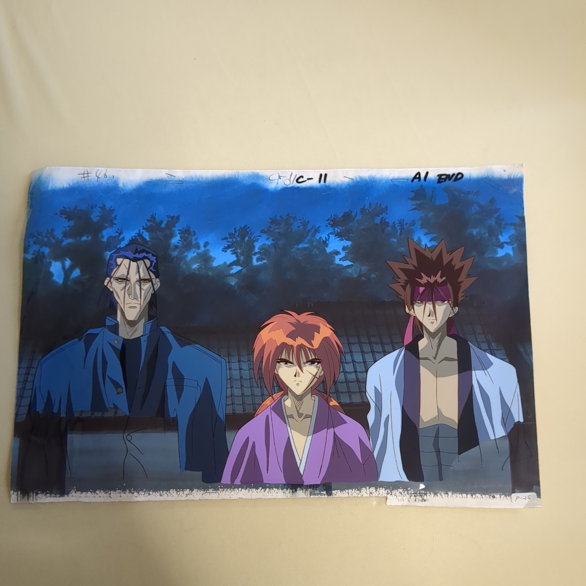  Rurouni Kenshin large size cell picture ... heart . comfort left ... wistaria one 