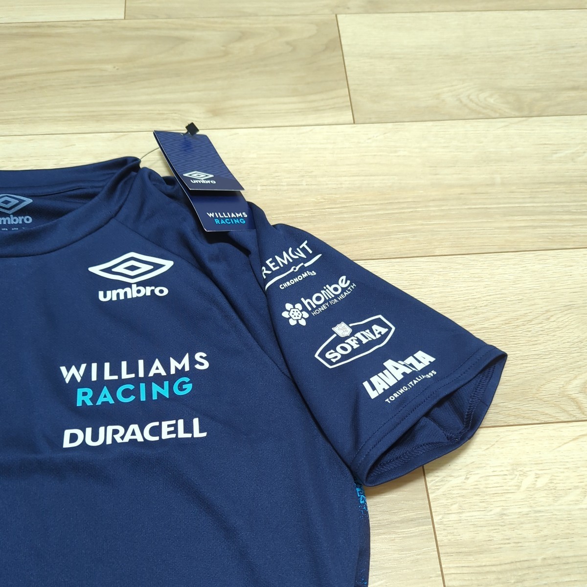 2022 ウィリアムズ レーシングF1 チーム支給品 セットアップTシャツ M
