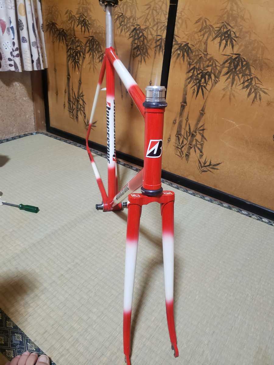 ブリヂストン BRIDGESTONE ピスト フレーム トラック クロモリ ブリヂストン BRIDGESTONE ピスト フレーム トラック クロモリ