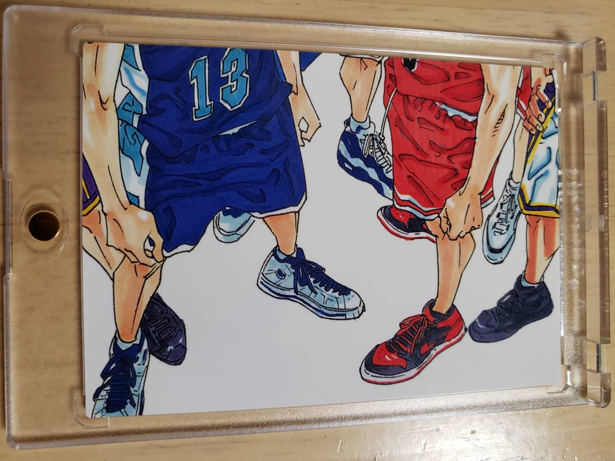 SLAM DUNK 1998 BANDAI カードダス マスターズ 初版 INOUE TAKEHIKO 6 6/9 NIKE AJ / SLAMDUNK スラムダンク 井上雄彦 _画像3