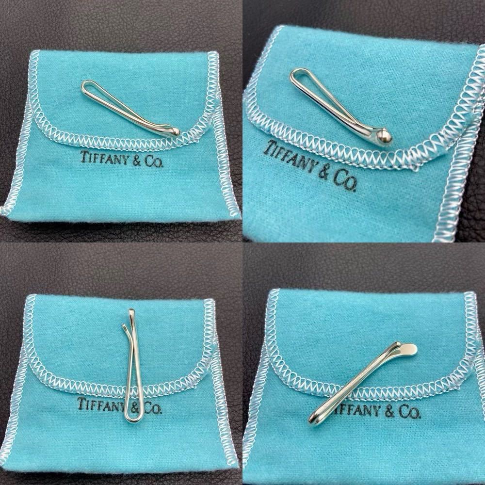 【TIFFANY & Co.】ティファニー 925 エルサペレッティ ボールペン タイクリップ/マネークリップ 3点セット_画像6