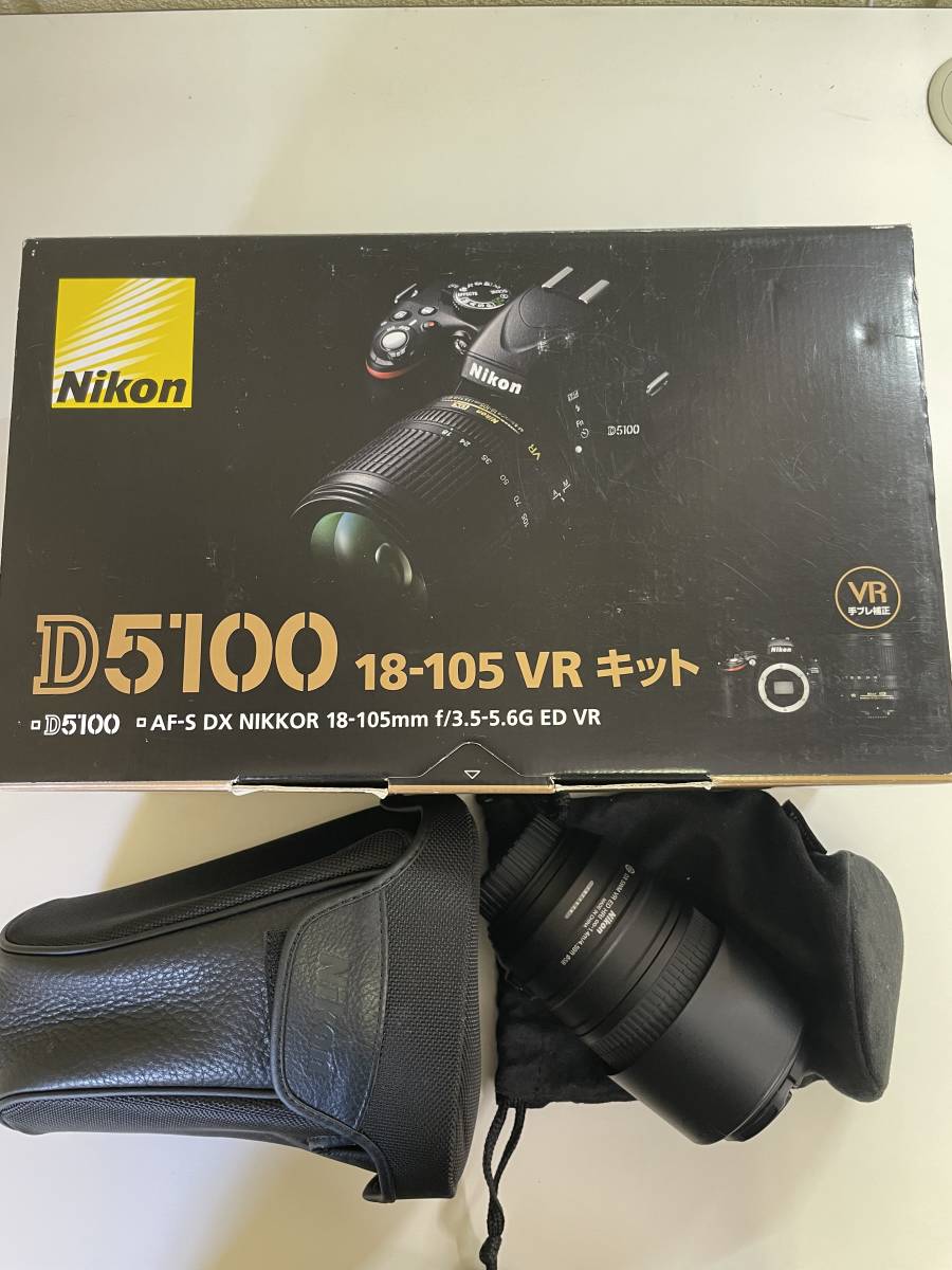 メーカー包装済】 ED VR SWM DX / 18-105VRキット D5100 Nikon [154