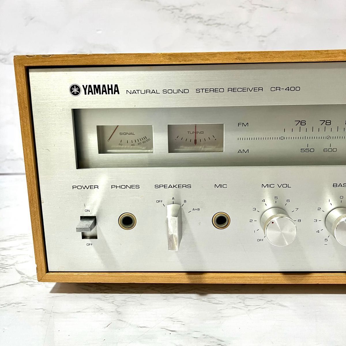 YAMAHA ヤマハ ステレオレシーバー CR-400 FM/AM搭載プリメインアンプ