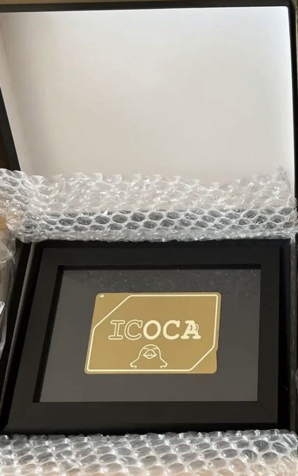 限定】 黄金 ICOCA J-WEST ゴールドカード会員限定 - プリペイドカード