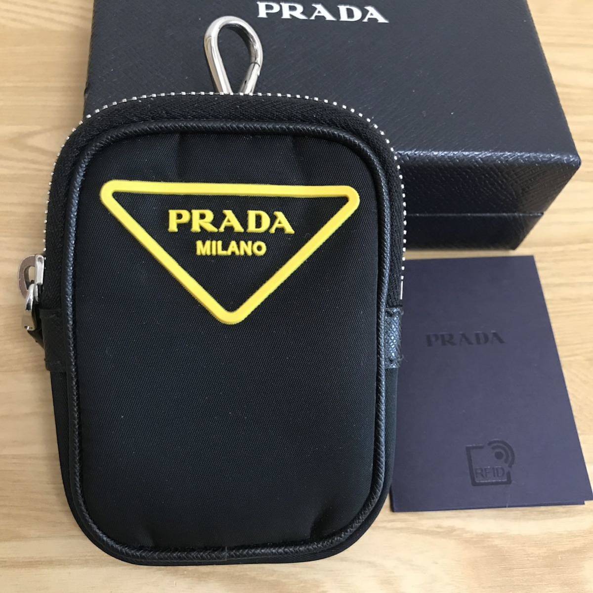 楽天ランキング1位】 訳あり PRADA プラダ マルチケース ミニポーチ