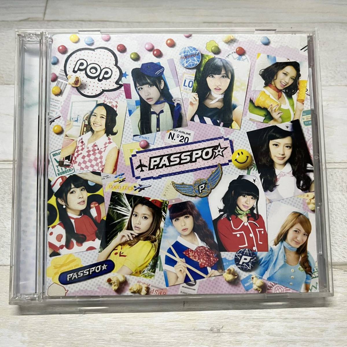 CD PASSPO☆ PASSPO☆ COMPLETE BEST ALBUM ”POP -UNIVERSAL MUSIC YEARS-” BD付初回限定ファーストクラス盤_画像1