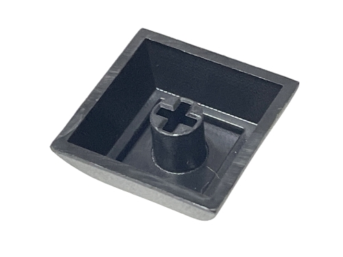 キーボード修理交換用 ブランク・キーキャップ （ブラック） 高さ7.3mm （10個セット）_画像3