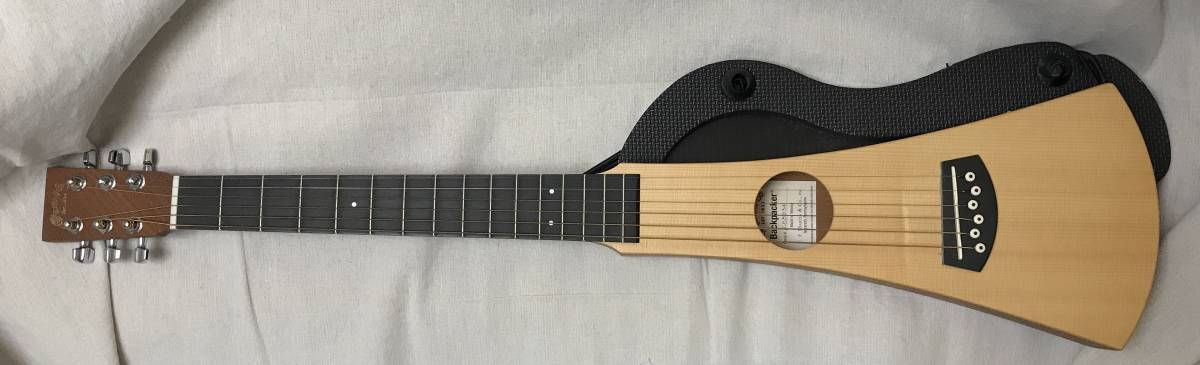 ほぼ未使用・スタビライザー付属】Martin Backpacker Steel String