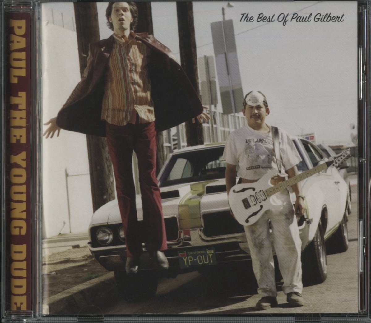 CD/ THE BEST OF PAUL GILBERT / PAUL THE YOUNG DUDE / ポール・ギルバート / 国内盤 UICE-9006 30712_画像1