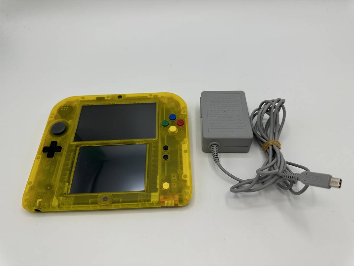 【送料込み】 ニンテンドー2DS ポケットモンスター ピカチュウ 限定パック 動作確認済み 任天堂