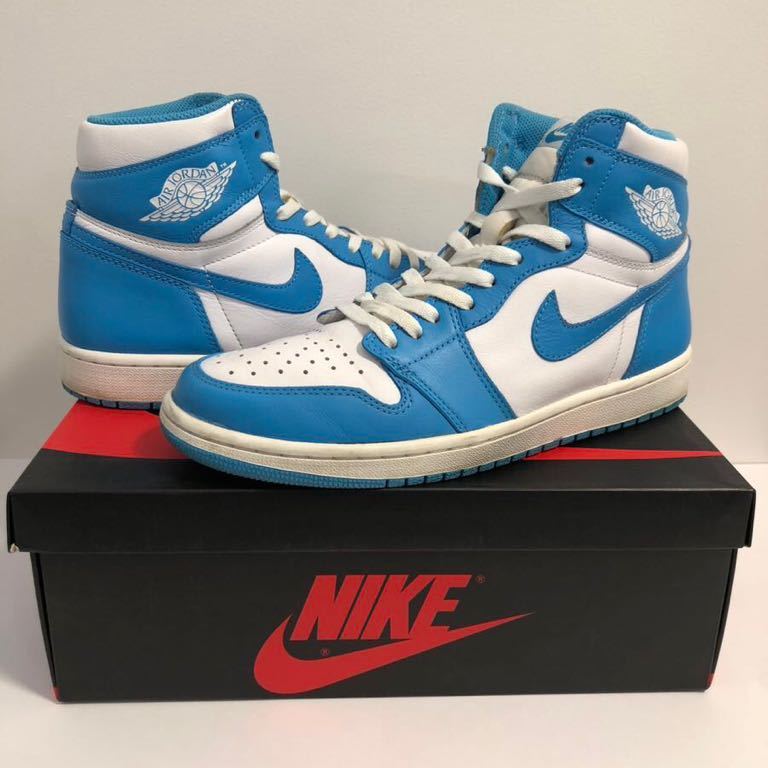 NIKE AIR JORDAN 1 RETRO HIGH OG UNC 555088-117 US9 27.0