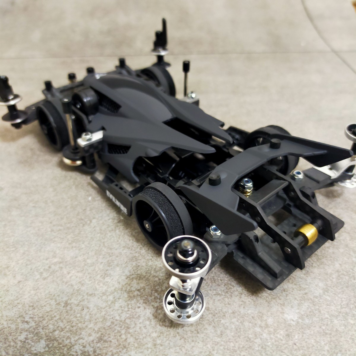 ミニ四駆 デュアルリッジ ジュニア 完成品 FM-A フルカスタム ミニ四駆 デュアルリッジ ジュニア 完成品 FM-A フルカスタム