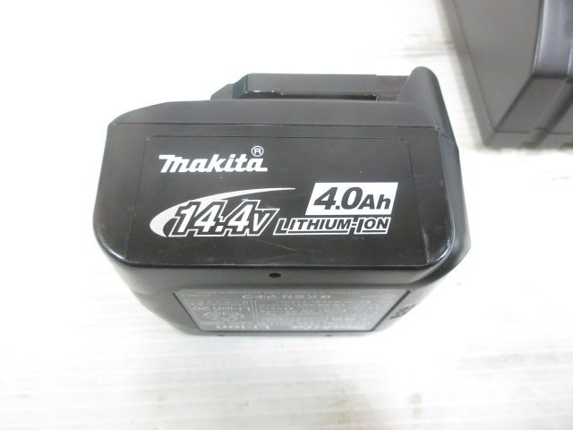E002■makita(マキタ) 14.4V 充電式 マルノコ 125mm HS470用 / バッテリー 充電器 ケース / 未使用_画像4